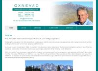 OXNEVAD Barrister Solicitor Mediator's website