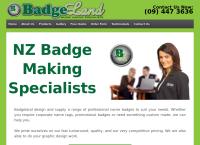 Badgeland's website