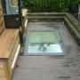 Walk On skylight and Removable Floating Deck