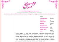 Beauty Girl Ltd's website