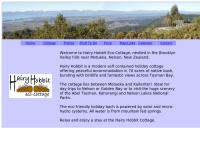 Hairy Hobbit Cottage, Motueka Accommodation's website
