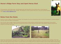 Herons Ridge Farm Stay Sport Horse Stud, Te Kauwhata Waikato Accommodation