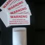 DIY Dummy Alarm Box with flashing light