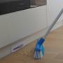 Vacpan in kitchen toe kick board