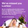 We are accepting call and collect orders! Call us on 03 3546513 between 10-5 any day and we'll handpick your order for you with contactless pick up✨ We look forward to your call! Love, Lush Christchurch ❤
