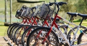 Bikes ready to go