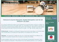 Botany Specialist Sports Osteopath's website