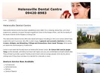 Helensville Dental and Denture Centre's website