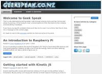 Geek Speak
