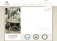 Le Monde Inspired Homewares's website
