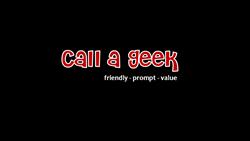 Call A Geek Computer Services & Repairs