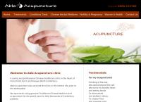 Able Acupuncture's website