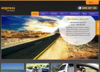 Express Car Rental's website