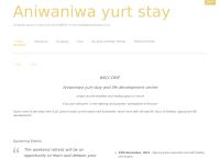 Aniwaniwa yurt stay