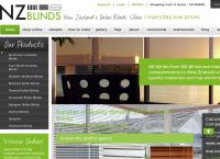 NZ Blinds Ltd's website