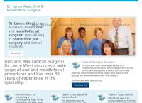 Lance West Limited - Maxillofacial Surgeon's website