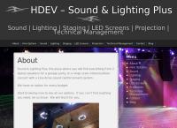 Sound & Lighting Plus's website