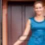 Uploaded by visitor on 05/12/2015 - Teal braided dress from Cheryl Mackie