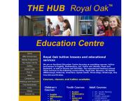 The Hub Royal Oak's website