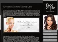 Face Value Cosmetic Medical Clinic's website