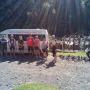 Van one about to depart Bushaven
