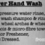 silver wash