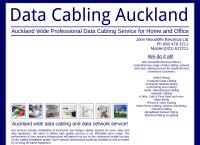 Data Cabling Auckland's website