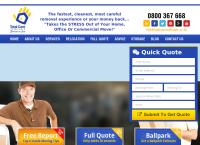Total Care Removals's website
