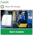 Forklift theory test