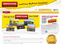 Reduced to Clear's website