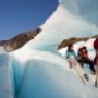 On the glacier