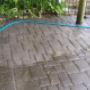 Waterblasting / washing pavers