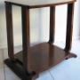 French art deco wooden table