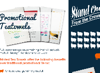 Promotional Tea Towel Printing by Graphics on Shirts