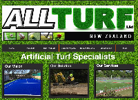 All Turf NZ Ltd's website