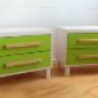Upcycled Retro Bedside Tables