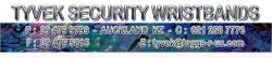 Tyvek Security Wristbands