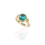 Blue pearl ring
