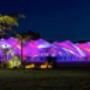Stretch Tent coloured lights