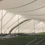 Two tents joined