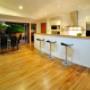 Rimu polished floor
