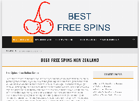 Bestfreespins.co.nz's website