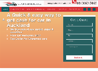 Quick Car Removals's website