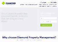 Diamond Property Management's website