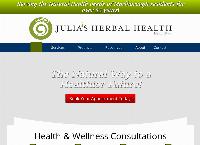 Julia's Herbal Health's website