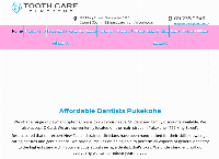 Tooth Care Pukekohe's website