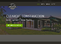 Clearcut Construction's website