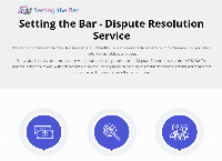 Setting The Bar's website