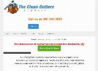 The Clean Gutters Company's website