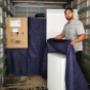 Wrapping furniture for careful transport
